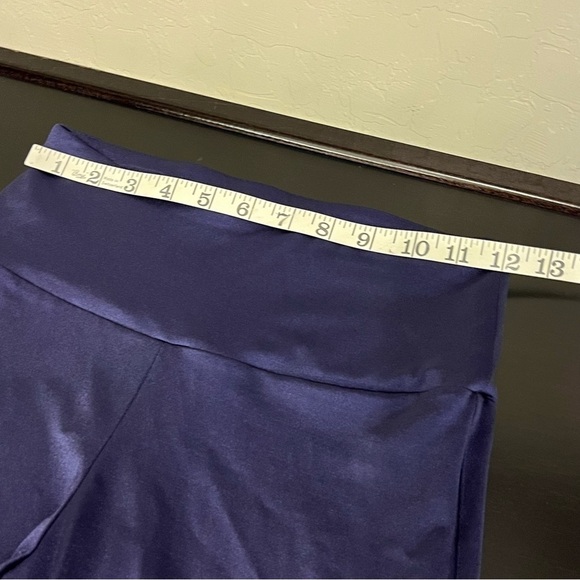 Wolford Navy Leggings with Mesh Detail - Picture 7 of 11